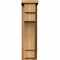 Ekena Millwork Mediterranean Rough Sawn Corbel w/Backplate, Western Red Cedar, 6"W x 10"D x 22"H COR06X10X22MED01RWR - alternate 2